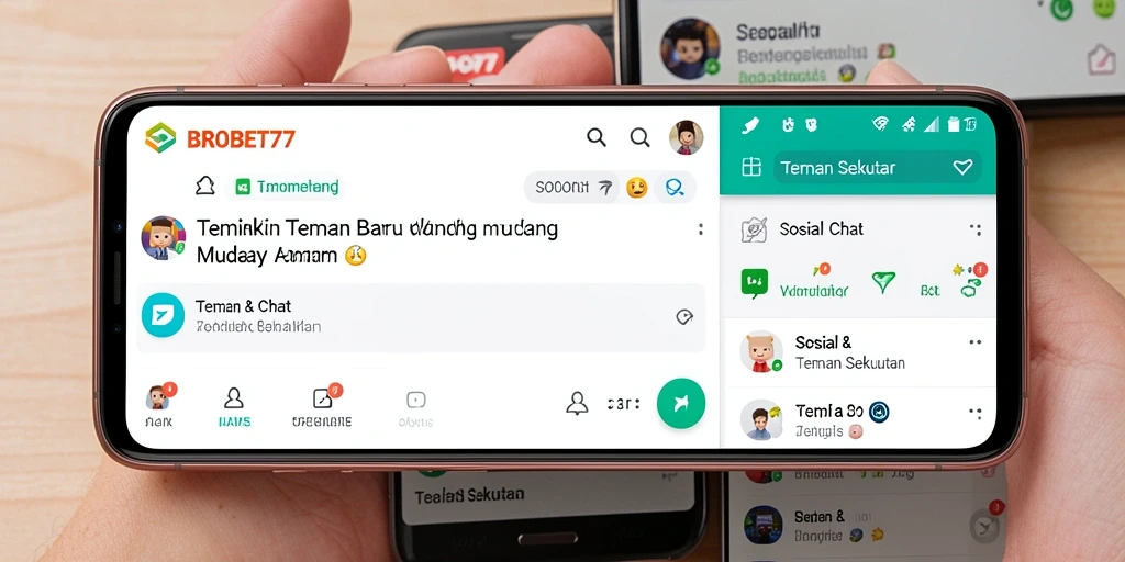 Antarmuka pengguna <strong>BROBET77</strong> yang intuitif dan mudah digunakan.