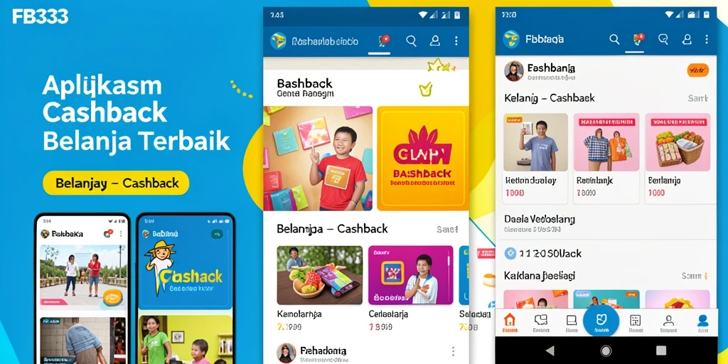 Antarmuka aplikasi FB333 yang mudah digunakan untuk cashback.