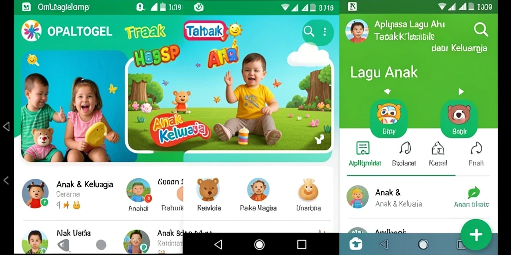 Tampilan antarmuka OPALTOGEL yang menarik dan ramah anak.