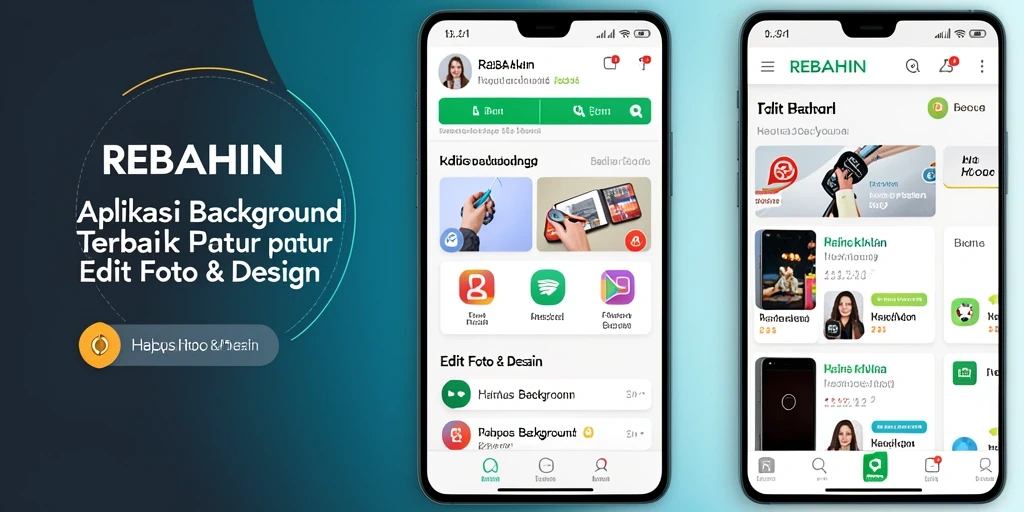 Screenshot antarmuka REBAHIN yang menunjukkan fungsi penghapusan latar belakang.