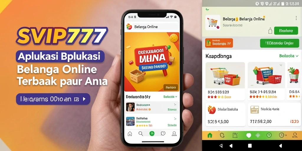 Antarmuka modern dan fungsional dari aplikasi SVIP777.